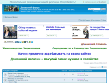 Tablet Screenshot of domforum.net